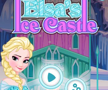 queen elsa ice castle|elsa ice castle game.